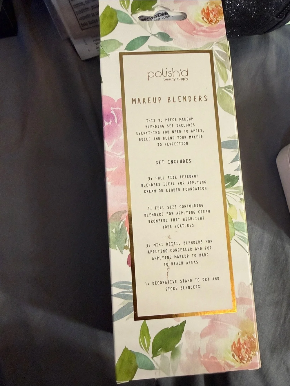 Polish'd Purple Makeup Blenders Set